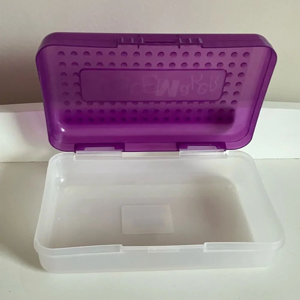 Vintage Purple Spacemaker Storage Box